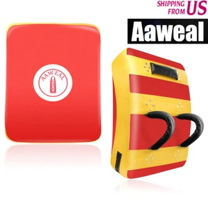 Pro Boxing Strike Curved Thai Focus Kick LARGE Pad MMA Training Target Muay Gym - Bild 1 von 12