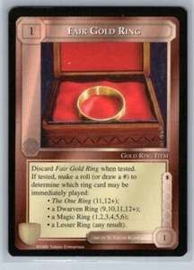 Fair Golden Ring NM Limited The Wizards Middle Earth CCG LoTR - Imagen 1 de 2