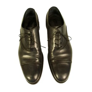 Louis Vuitton Men's Dark Blue Oxfords Moccasins Lace Up Shoes 8 - Picture 1 of 11