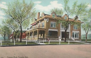 Topeka Club - Topeka, Kansas - posted litho - Picture 1 of 3