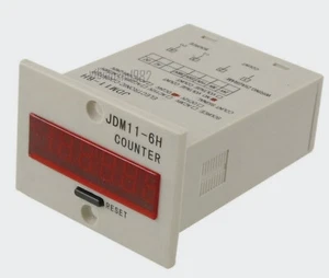 JDM11-6H 6 Digits Display Electronic Counter Relay Control DC 24V - Picture 1 of 1