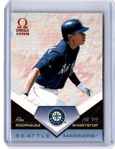 1999 Pacific Omega HR 99 #18 ALEX RODRIGUEZ  Seattle Mariners 
