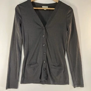 Witchery Womens Button Up cardigan size Small 100% Wool Stretch Comfort - Picture 1 of 8