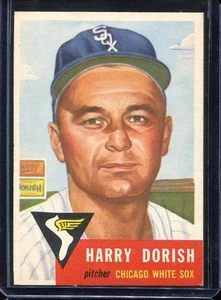 1953 Topps Baseball # 145 Harry Dorish NM Near Mint - Picture 1 of 2