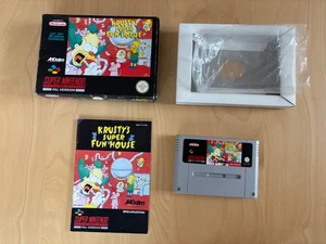 SNES - Krusty's Super Fun House - (OVP, mit Anleitung) - Bild 1 von 12