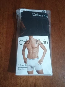 Calvin Klein Herren 3er Pack Body-Defining Fit Boxershorts Small Schwarz $ 38 - Bild 1 von 5