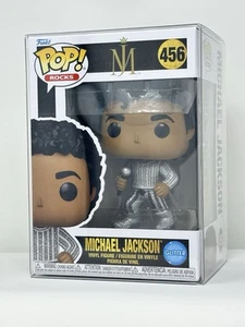 Funko Pop! Rocks - Michael Jackson (Rock With You) (Glitter) #456 w/Protector - Picture 1 of 7