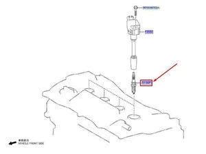 Zündkerze für Toyota Corolla Cross XG10 9091901299 Originalteil - Picture 1 of 2
