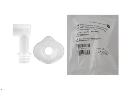 Pari Baby Maske Inhalationsmaske mit Winkel Gr.1 für 0 bis1 Jahr PZN 4870117 - Bild 1 von 3