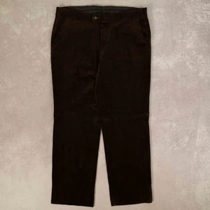 Vintage Jumbo Cord Trousers W38 L30 Men's Brown Corduroy - Picture 1 of 9