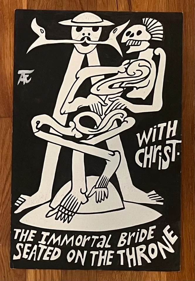 Aethelred Eldridge 绘画,俄亥俄大学雅典分校的前卫艺术家 — 第 1/1 张图片