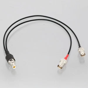 Quick Push-On Triax TRB TRT 1x enchufe a 2x cable hembra BNC estándar RG316 1~6 PIES - Imagen 1 de 5