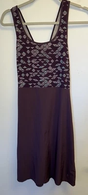 Vestido Smartwool Willow Lake púrpura línea A rendimiento para mujer talla pequeña Foto 1 de 4
