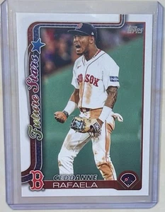 2025 Topps Series 1 - Future Stars Ceddanne Rafaela #148 - Picture 1 of 2
