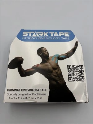 Starktape Strong Kinesiology Tape Physio Medical Sports 2” X 115 FT Blue Uncut - Изображение 1 из 4