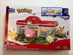 MEGA Pokemon Forest Pokemon Center Building Set NEW IN BOX - Picture 1 of 16