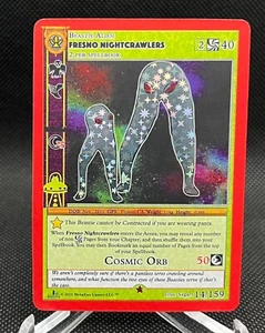 Fresno Nightcrawlers Reverse Holo 14/159 MetaZoo Cryptid Nation 1a edizione quasi nuovo - Foto 1 di 1