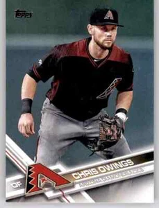 2017 Topps Series 2 Chris Owings Base Card MLB PWE Set Break Diamondbacks #575 - Picture 1 of 2