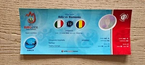 Ticket 2008 Italy vs. Romania EURO 2008 #13 27227 - Picture 1 of 1