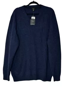 NEW Club Room Luxury 100% Cashmere Sweater Mens XXL Pullover Career Office New - Picture 1 of 8