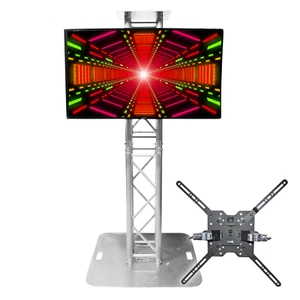 ProX XT-MEDIAMOUNT 32-80" TV Bracket Clamp w/Vesa Mount 4 F34 F32 12" Bolt Truss - Picture 1 of 12