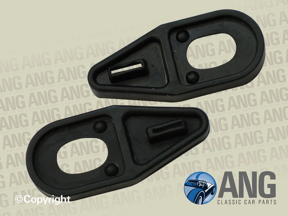 HILLMAN IMP, SUNBEAM SPORT, STILETTO REAR BRAKE WHEEL CYLINDER DUST COVERS x 2 - Image 1 of 1