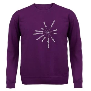 Cricket Batting Angles - Kids Hoodie / Sweater - Funny Ashes Player England Bat - Picture 1 of 20