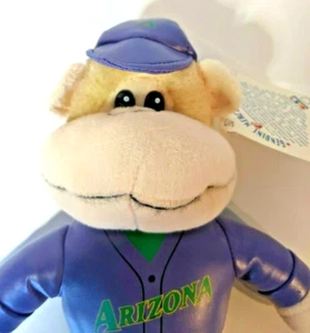 Arizona Diamondbacks Plush 12" Monkey Stuffed Animal MLB Baseball w Official Tag - Picture 1 of 12