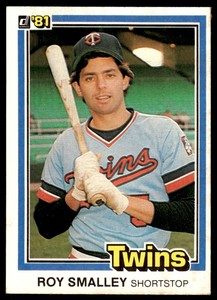 1981 Donruss Roy Smalley Minnesota Twins #487
