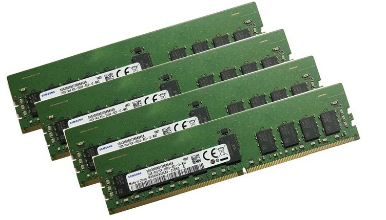 4x 16GB DDR4 2666MHz ECC REG f. DELL Precision T5820 T7810 T7820 T7910 T7920 - Bild 1 von 1