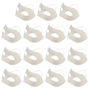 15Pcs Diy Masks for Masquerade Party Crafts and Creative Fun - Picture 1 of 12