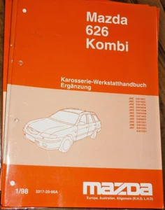MAZDA Instrukcja warsztatowa Mazda 626 KOMBI Karoseria Instrukcja warsztatowa Uzupełnienie - Zdjęcie 1 z 1