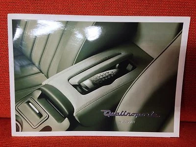 2004 2005 2006 MASERATI QUATTROPORTE HANDSET OWNERS MANUAL  **TELEPHONE BOOKLET* - Image 1 of 4