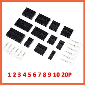 2.54mm Housing Female Male Crimps 1 - 20P Connector Header DuPont Style Terminal - Picture 1 of 29