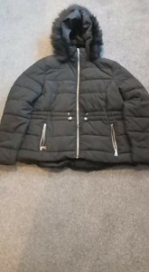 Peacocks Puffer Jacket Black Coats 