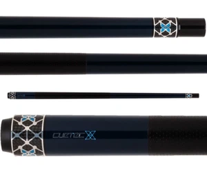 CUETEC X SERIES LAGOON CUE WITH WRAP CYNERGY CARBON 12.5MM SHAFT NEW SHIPS FREE - Picture 1 of 18