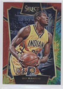 2015-16 Panini Select Concourse Tie-Dye Prizm /25 Ian Mahinmi #44