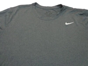 Nike Dri Fit dunkelgraues T-Shirt Größe L das Nike Tee MÄNGEL - Bild 1 von 9