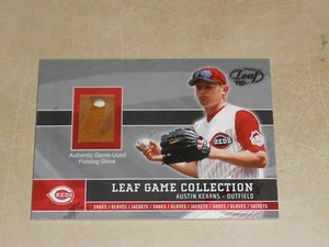 2003 Leaf Game Collection Glove Austin Kearns SAMPLE 1/1 - Picture 1 of 1