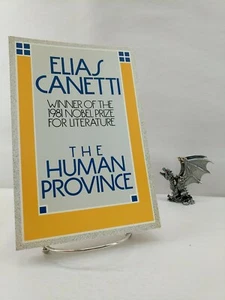 The Human Province, Elias Canetti 1986 - Picture 1 of 6