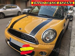 Kit Laterales Vinilos Pegatinas Capo Espejo Decal Mini Cooper S One John Works - Imagen 1 de 3