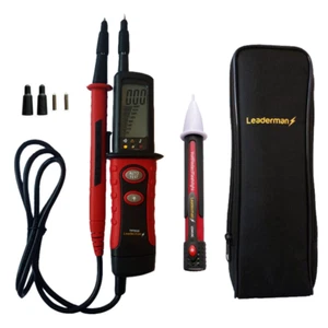 Leaderman TPT950 LCD LED 2 poli tester tensione e continuità + Voltstick LDM1AC - Foto 1 di 10