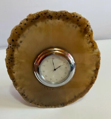 Raro Reloj Anna New York Rablabs CELE Ágata Semipreciosa Naranja Quemada CE-005 NUEVO EN CAJA Foto 1 de 4