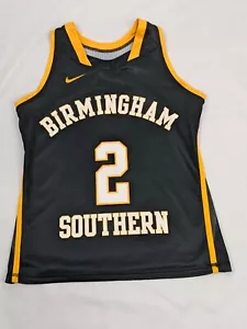 Birmingham Southern University Nike Womens Black Basketball Jersey Size Medium - Picture 1 of 7