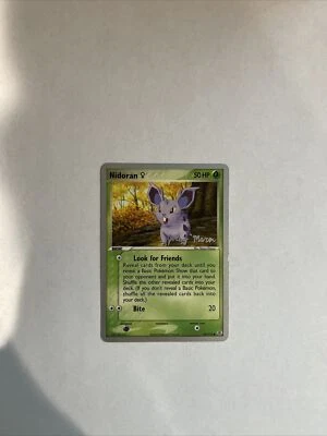 Nidoran - 2005 Pokémon World Championships Decks #70/112 - PSA 9 Mint (POP 1) - Image 1 of 4