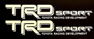 TRD Decals Sticker Toyota Racing Development 4x4 Sport Tacoma Tundra 4Runner Bed - Bild 1 von 12