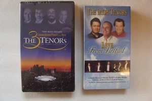 NEW The Three 3 Tenors in Concert 1994 VHS & The Irish Tenors Live From Belfast - Picture 1 of 6