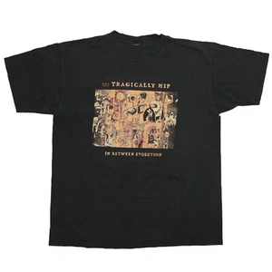 The Tragically Hip Vintage 2004 Tour T Shirt size L In Between Evolution Canada - Picture 1 of 6