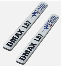 2Pcs Duramax Diesel "DMAX LB7" Allison EFILIVE Emblem Badge car Nameplate