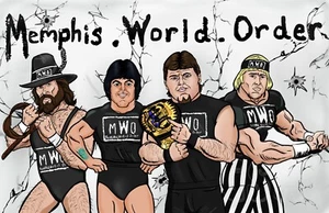 "Memphis Weltordnung" Original 11 x 17 Poster - Bild 1 von 1